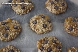 Galletas de avena, platano y chips de chocolate (5)